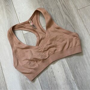 Commando Light Brown Racerback Bra